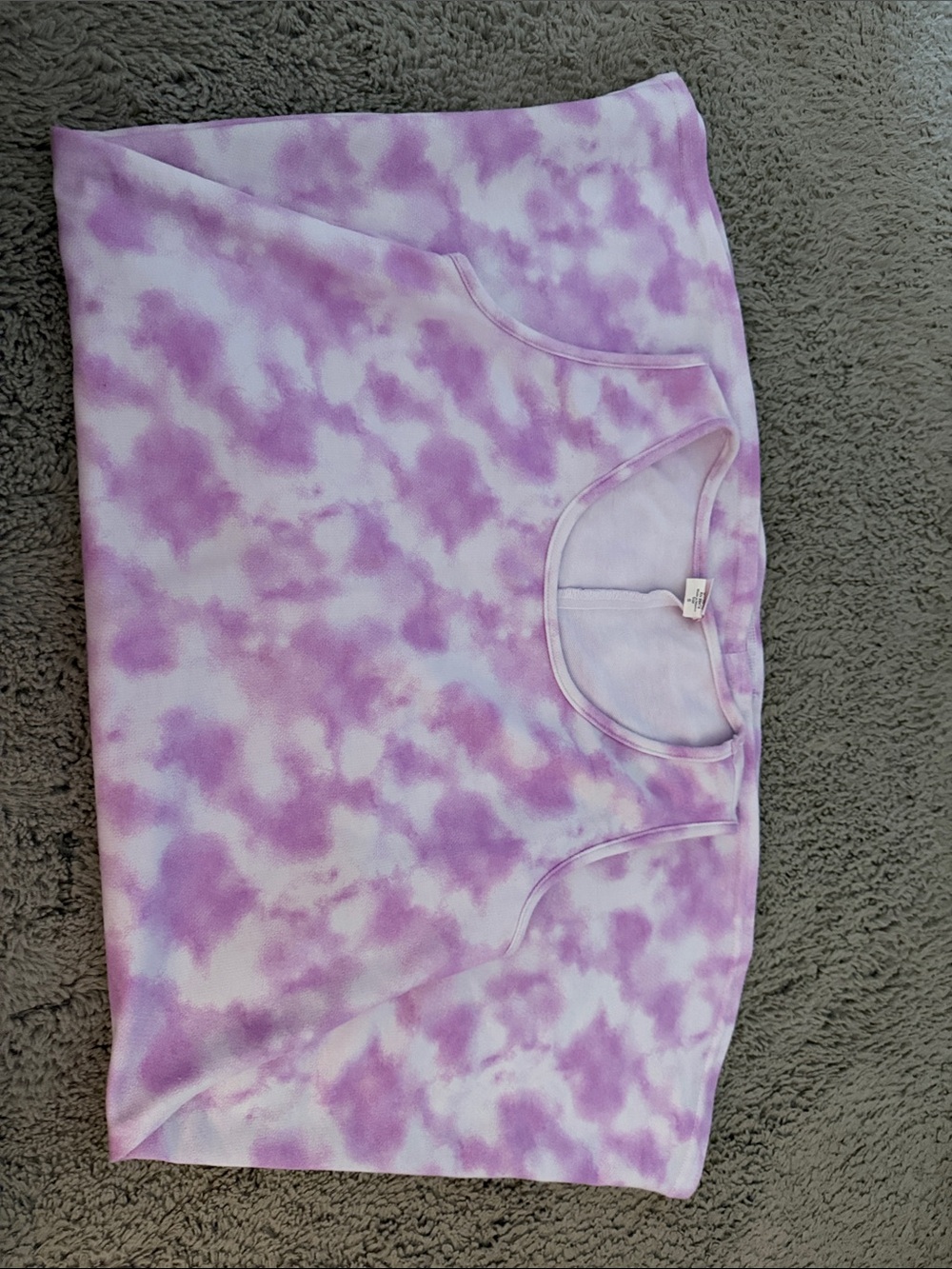 Women’s Lavender Tie-Dye Swim Coverup